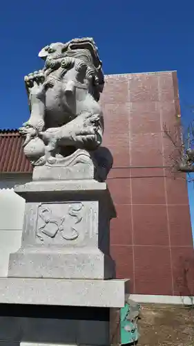 白老八幡神社の狛犬