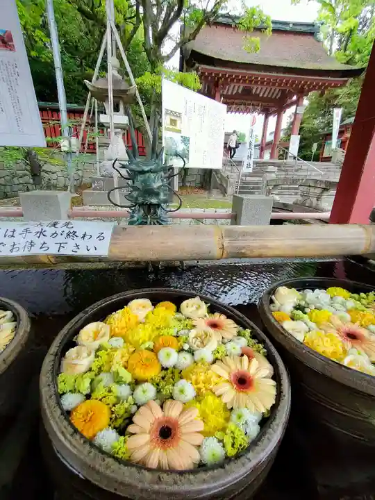 津島神社の手水舎