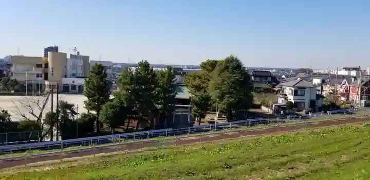 天豊受神社の周辺