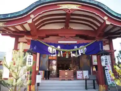 千住神社の本殿・本堂