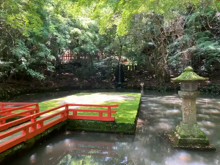 宇佐神宮の庭園