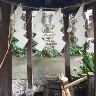 讃岐小白稲荷神社の手水舎