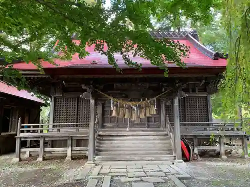 巻堀神社の本殿