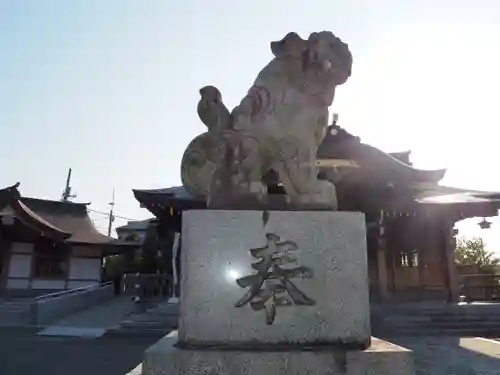 菅原神社の狛犬