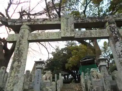 日羅将軍神社の鳥居