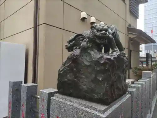 御穂鹿嶋神社の狛犬