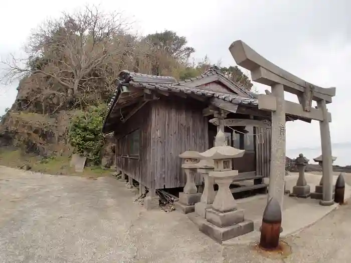 都々智神社の鳥居