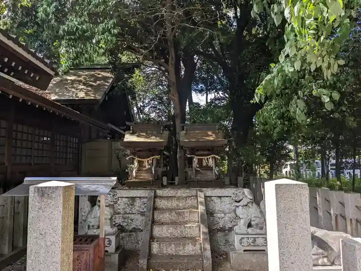 八幡社(柏井町)の末社・摂社