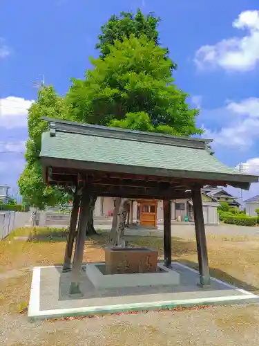 神明社（梅須賀）の手水舎