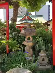 尼崎えびす神社の庭園