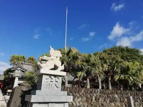 青島神社（青島神宮）の狛犬