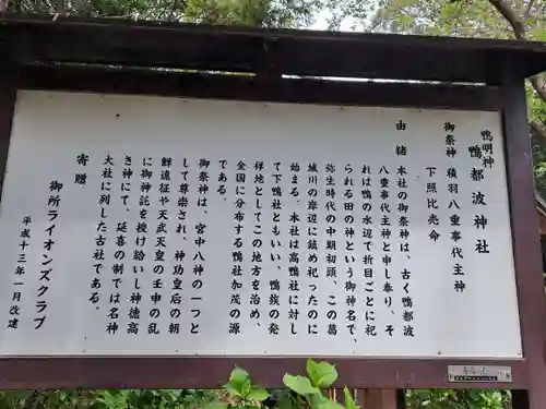 鴨都波神社(奈良県)