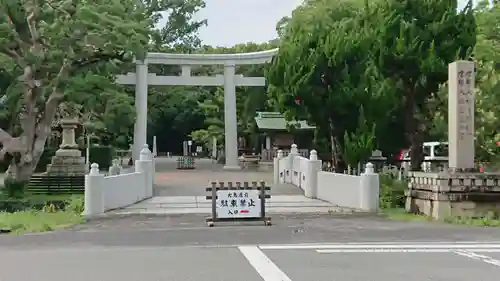 日前神宮・國懸神宮の鳥居