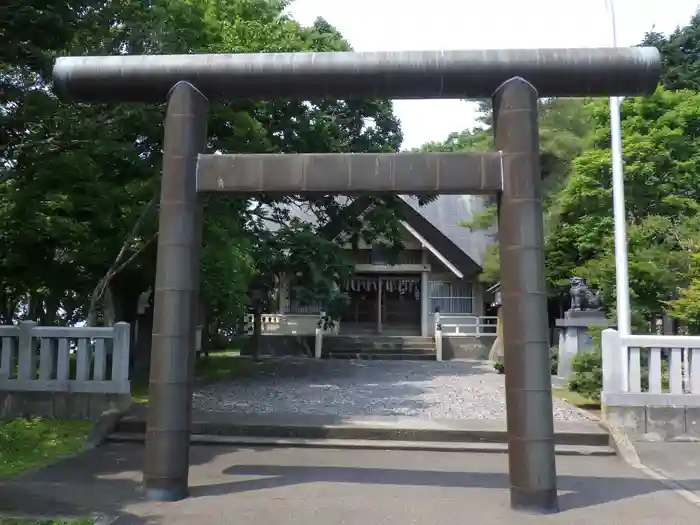 厚岸真龍神社の鳥居