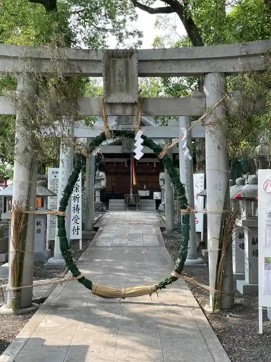 信太森神社(葛葉稲荷神社)の鳥居