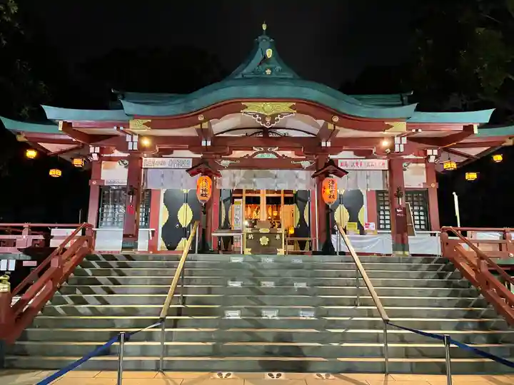 多摩川浅間神社の本殿・本堂