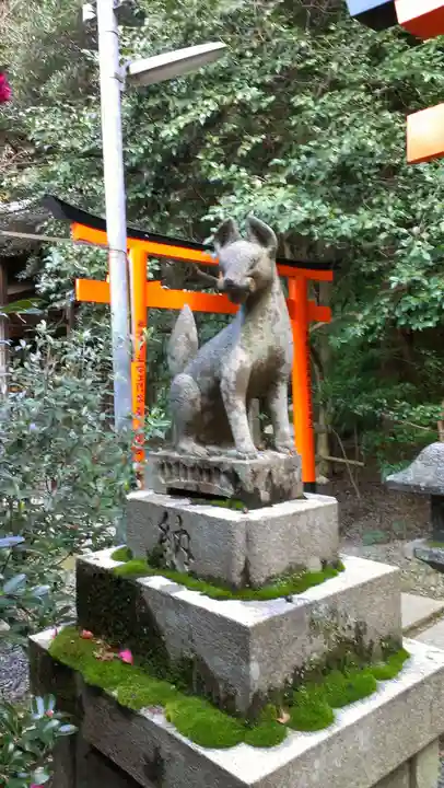 大豊神社の狛犬