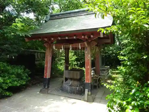 芝東照宮の手水