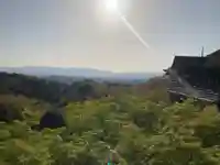 清水寺奥之院の景色