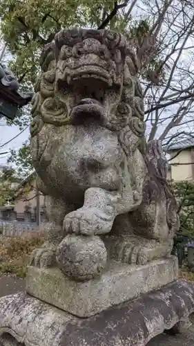 七所神社（伏屋七所神社）の狛犬