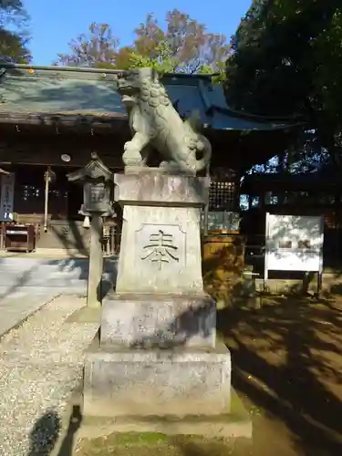 野木神社の狛犬