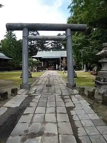 三春大神宮の鳥居