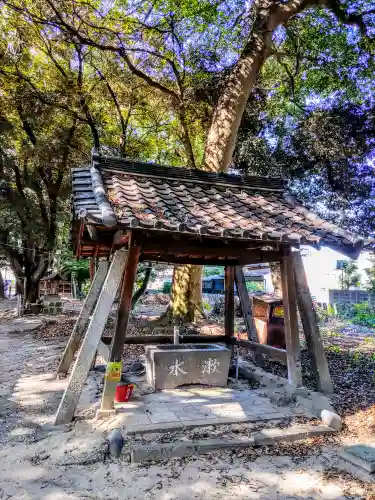 御園神明社の手水舎