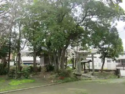 妙劍神社の自然