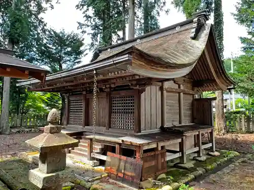 荒城神社の本殿