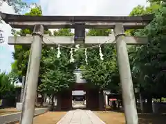 赤塚諏訪神社の鳥居