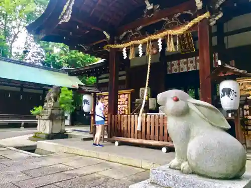 岡崎神社の狛犬