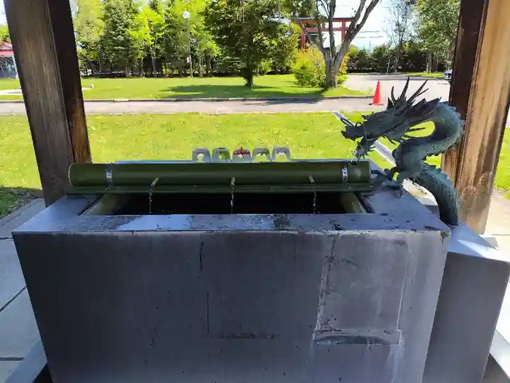 美瑛神社の手水舎