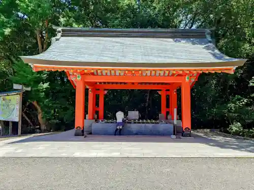 宇佐神宮の手水舎