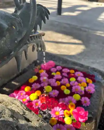 大鏑神社の手水