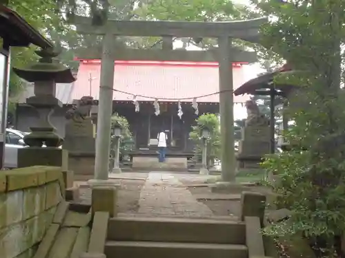 大熊杉山神社の鳥居