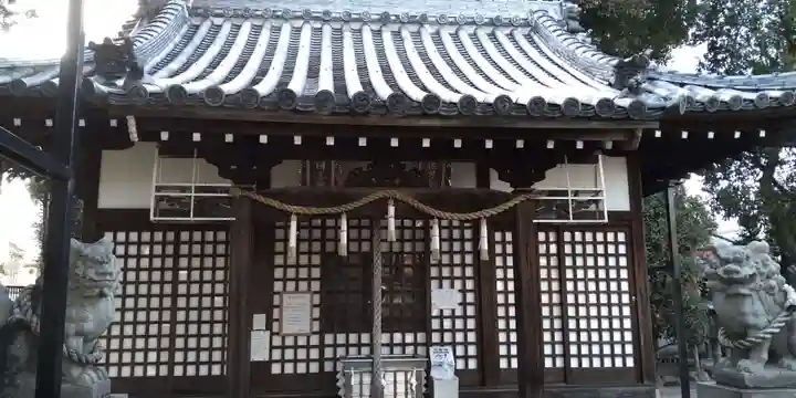 時友神社の本殿・本堂