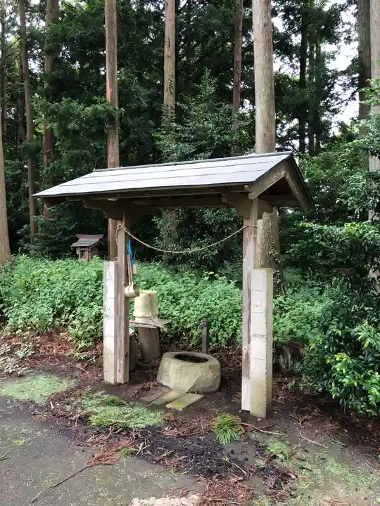 諏訪神社の手水舎