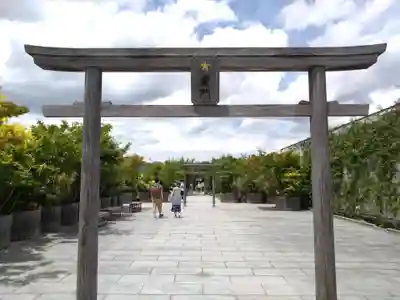 鉄道神社の鳥居