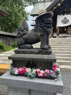 札幌諏訪神社の狛犬