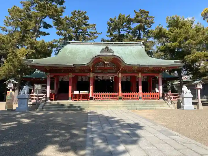 長田神社の本殿・本堂