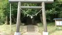 地殿神社の鳥居