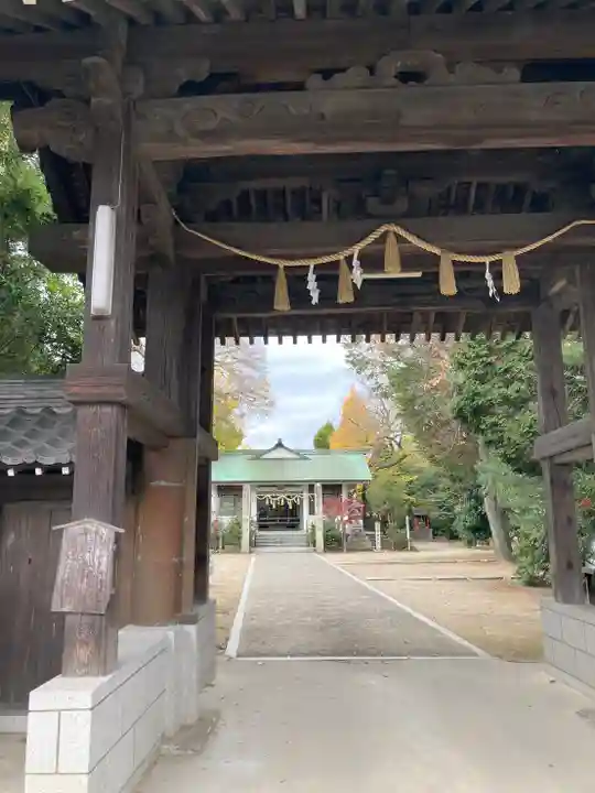 稗田神社の山門・神門