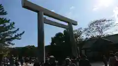 伊勢神宮内宮（皇大神宮）の鳥居