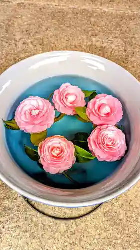 白金氷川神社の手水舎