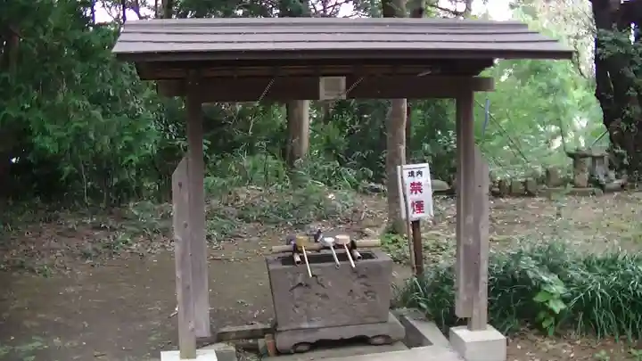 白根神社の手水舎