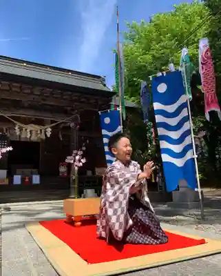 滑川神社 - 仕事と子どもの守り神(福島県)