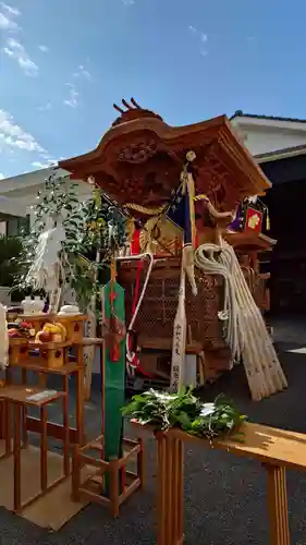 夜疑神社のお祭り