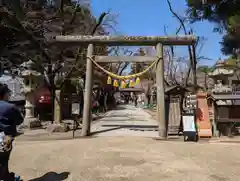 眞田神社の鳥居