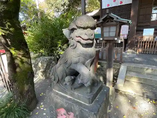 七社神社の狛犬