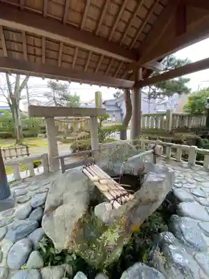 有礒正八幡宮の手水舎